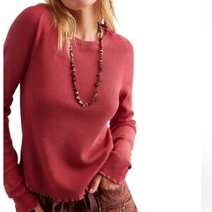 NWOT Free People We The Free Easy Does It Tee Size Large